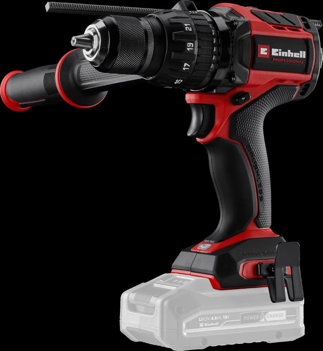 PROFESSIONAL AKÜLÜ DARBELİ MATKAP TP-CD 18/120 Li-i Brushless