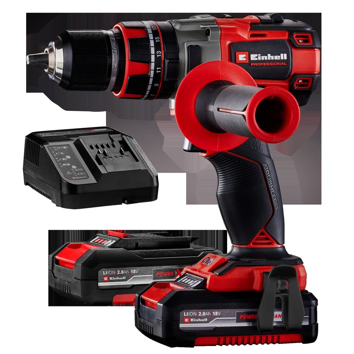 PROFESSIONAL AKÜLÜ MATKAP TP-CD 18/80 Li Brushless