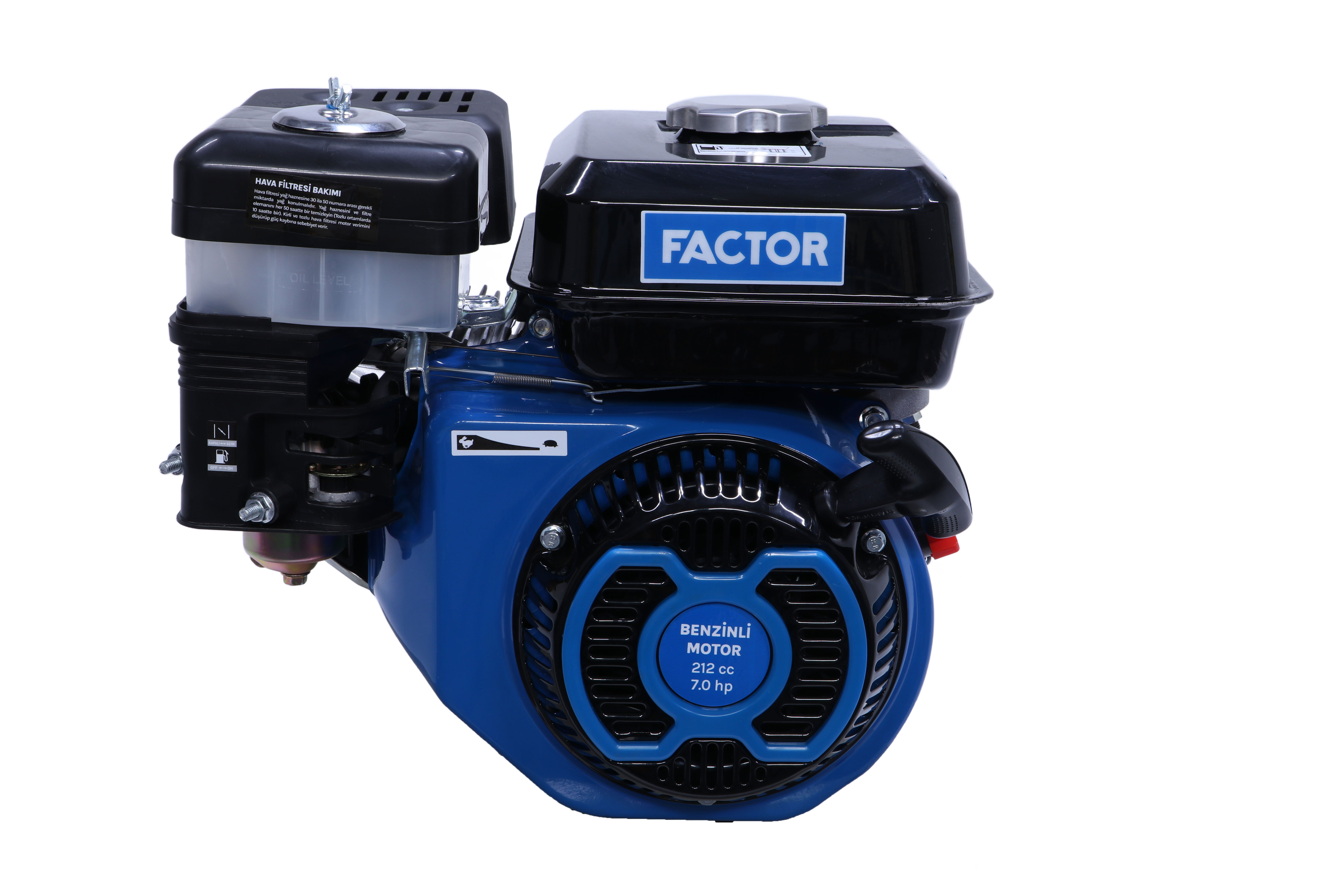 Factor 7 HP BENZİNLİ MOTOR KAMALI FACGK210