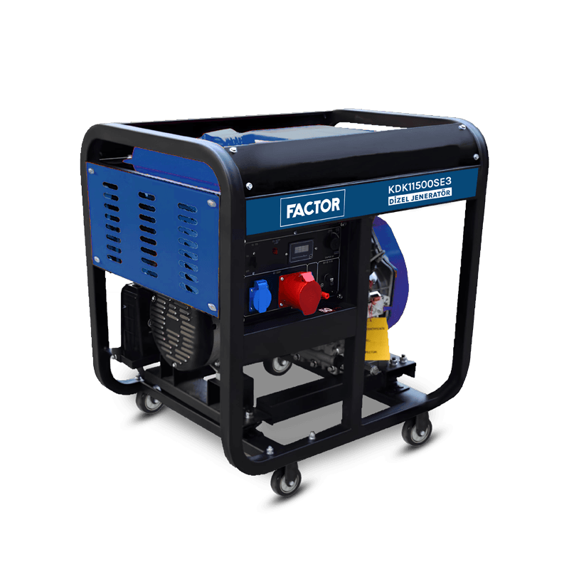 Factor 11 KVA DİZEL JENERATÖR TRİFAZE FCKDK11500SE3