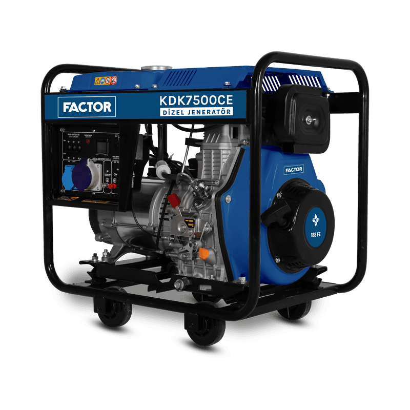 Factor 6,9 KVA DİZEL MONOFAZE JENERATÖR FCKDK7500CE