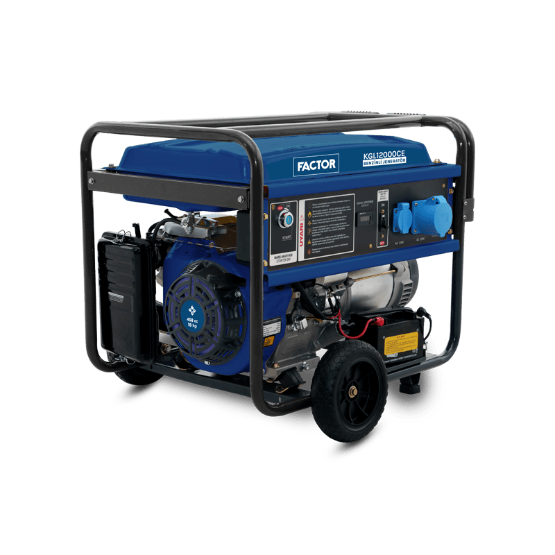 Factor BENZİNLİ JENERATÖR 12 KVA MONOFAZE FCKGL12000CE