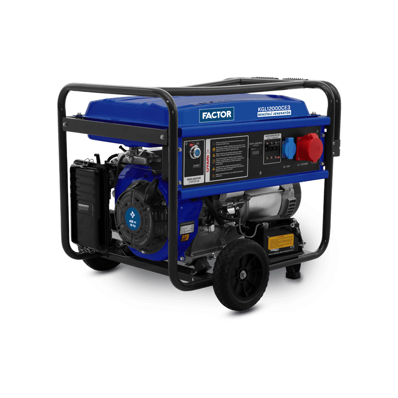 Factor BEZİNLİ JENERATÖR 12 KVA TRİFAZE FCKGL12000CE3