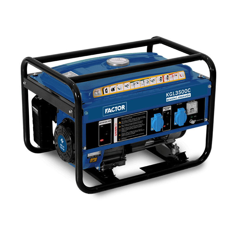 Factor 3.5 KVA BENZİNLİ İPLİ JENERATÖR FCKGL3500C
