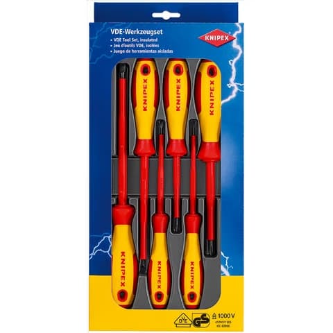 KNIPEX 00 20 12 V01 TORNAVİDA SETİ VDE KNI002012V01