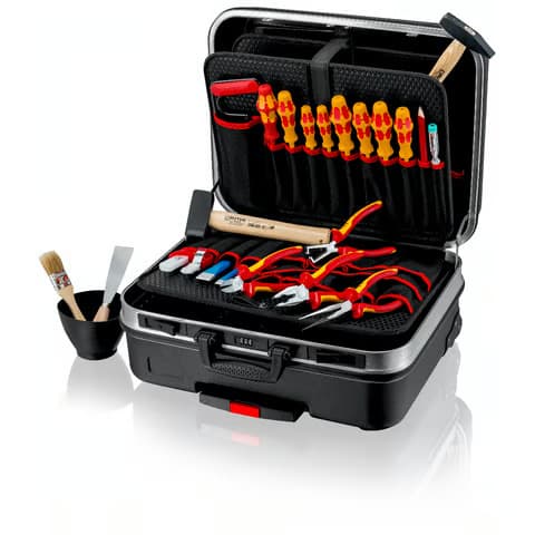 KNIPEX 00 21 06 HL S ELEKTRİKÇİ TAKIM ÇANTASI 24 PARÇA