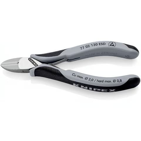 KNIPEX ELEKTRONİKÇİ YAN KESKİ- ESD KNI7702130ESD