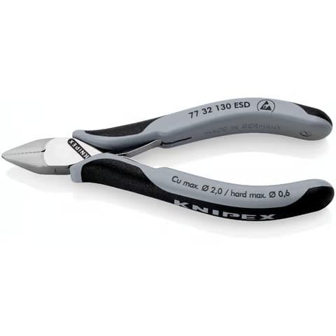 KNIPEX ELEKTRONİKÇİ YAN KESKİ-ESD KNI7732130ESD