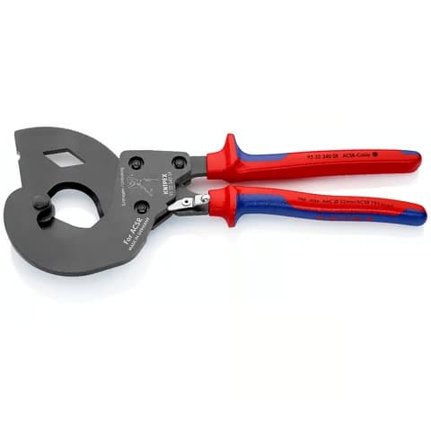 KNIPEX ACSR HAVAİ HAT KABLO KESME MAKASI (ÇELİK GÖVDELİ HAVAİ HAT KABLOLAR İÇİN) KNI9532340SR