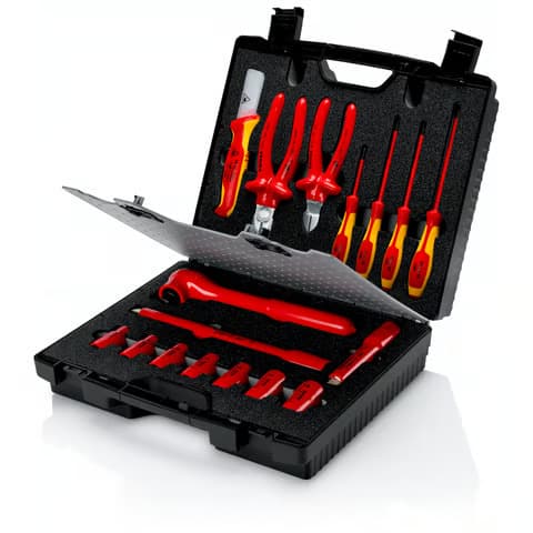 KNIPEX 989911 KOMPAKT TAKIM ÇANTASI 17 PARÇALI KNI989911
