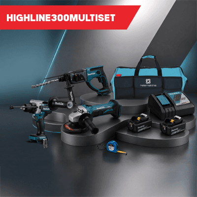 Makita REIS HIGHLINE300-MULTISET 8 PARÇA
