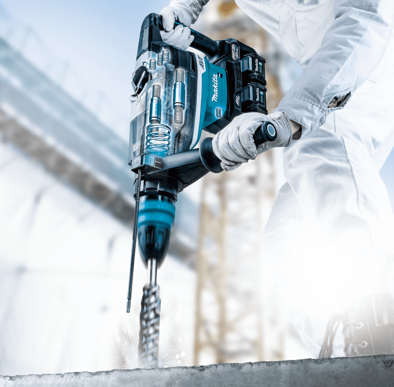 Makita ELEKTROPNÖMATİK KIRICI - DELİCİ 40V HR006GZ