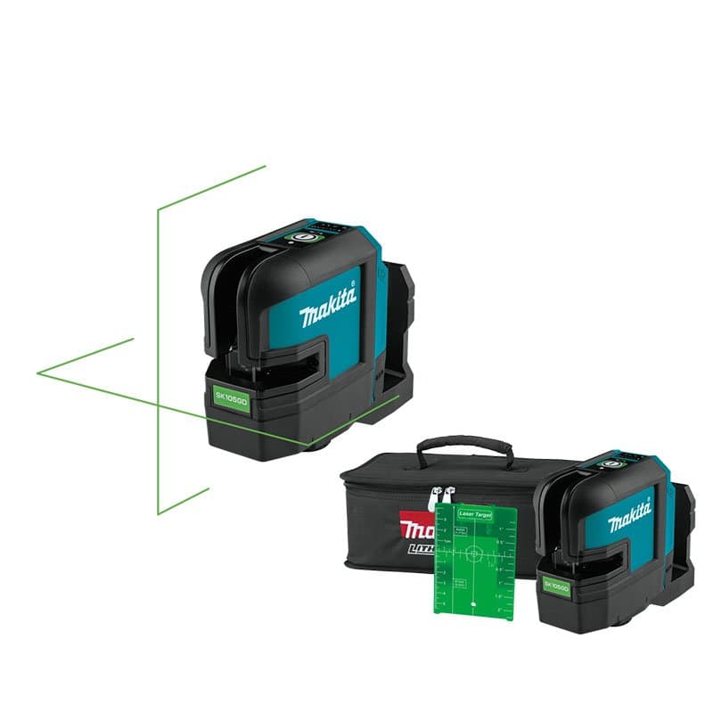 Makita 4 NOKTA YEŞİL ÇAPRAZ ÇİZGİ LAZERİ (AKÜLÜ) SK105GDZ