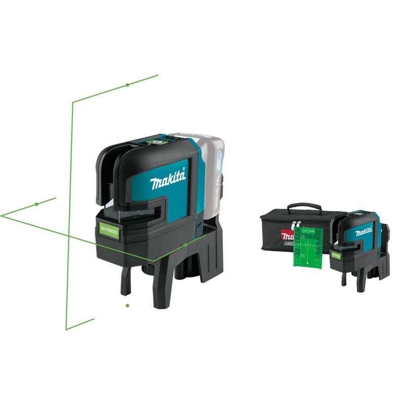 Makita 4 NOKTA YEŞİL ÇAPRAZ ÇİZGİ LAZERİ (AKÜLÜ) SK106GDZ