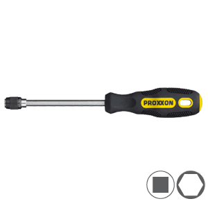 Proxxon Endüstriyel 1/4' KARE SOKETLİ TORNAVİDA 22283
