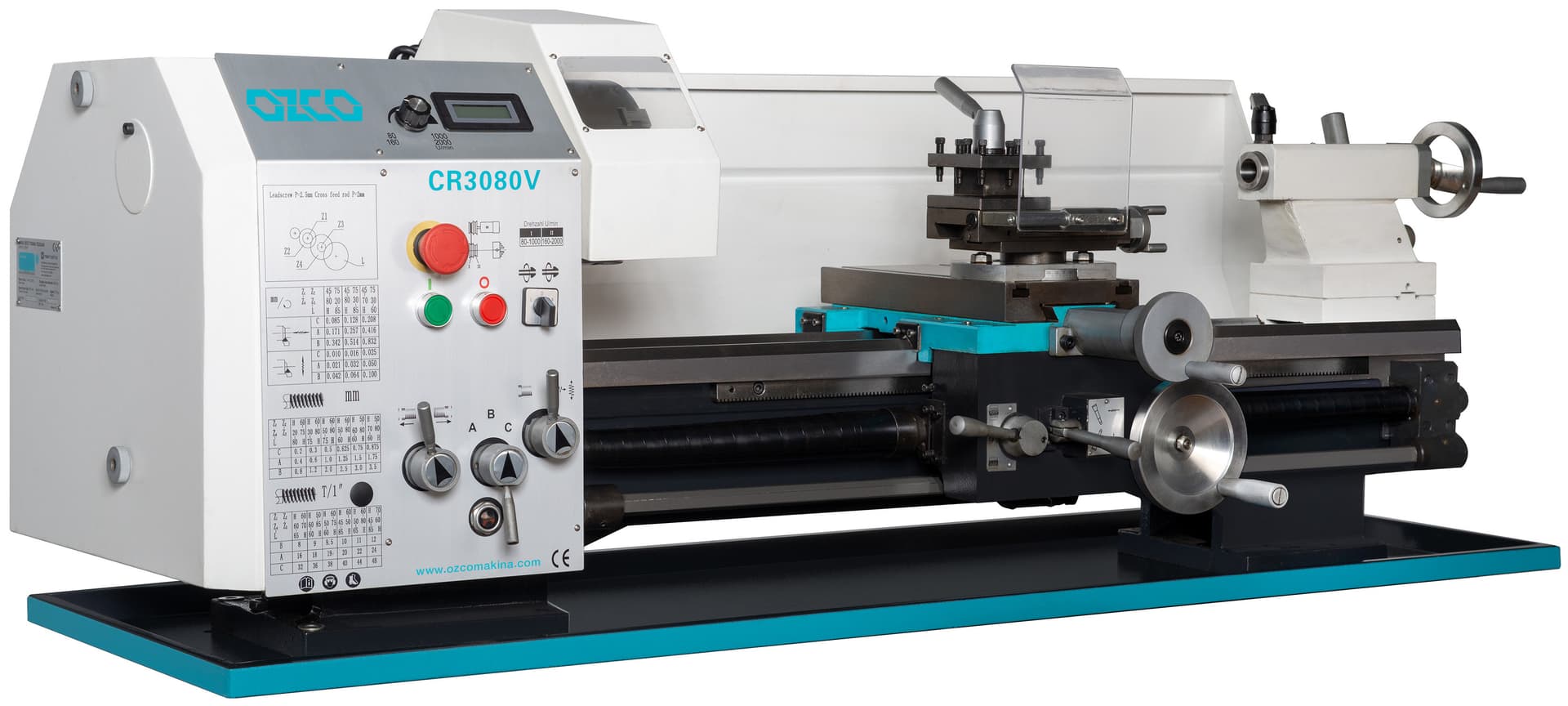 Ozco CR3080V Torna Tezgâhı OZCR3080V