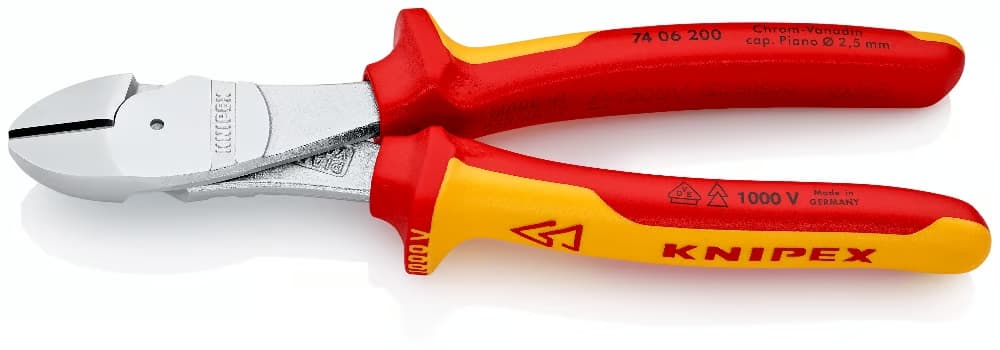 KNIPEX 74 06 200 AGIR HIZMET VDE YAN KESKI KNI7406200