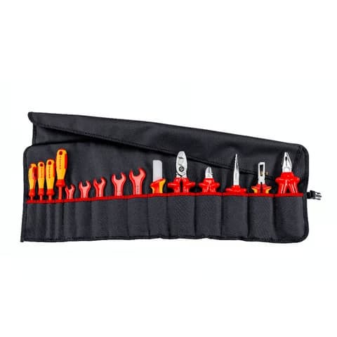 KNIPEX 989913 RULO ALET ÇANTASI 15 PARÇALI KNI989913