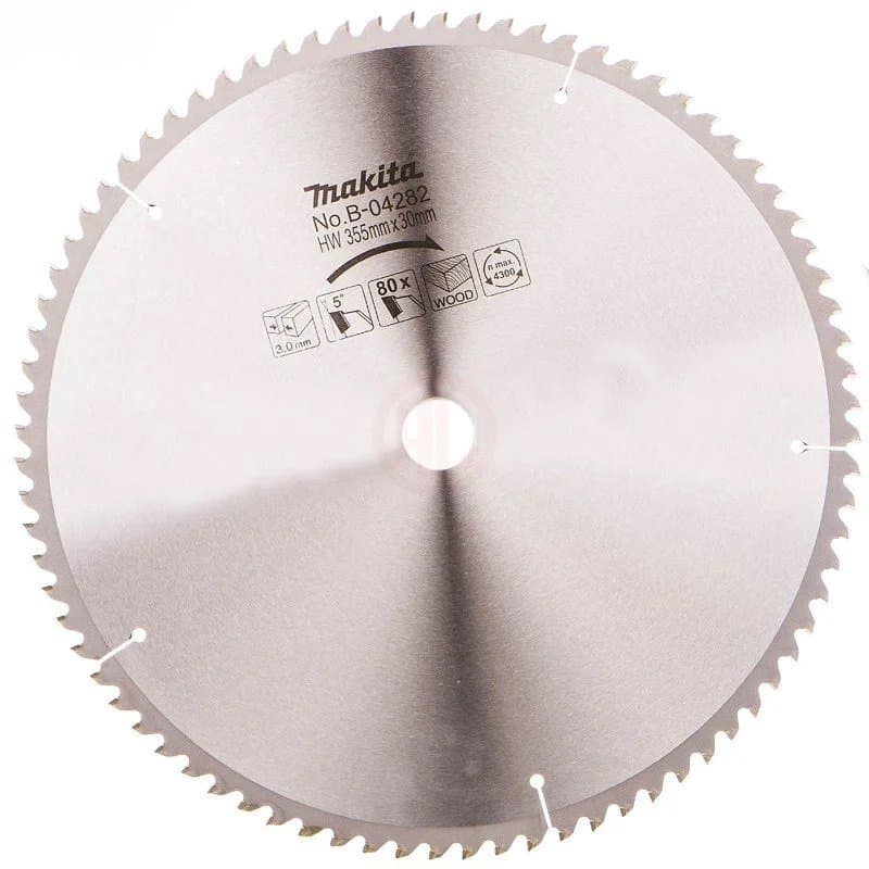 Makita AHŞAP DAİRE TESTERE 355x80 DİŞ MAAB04282