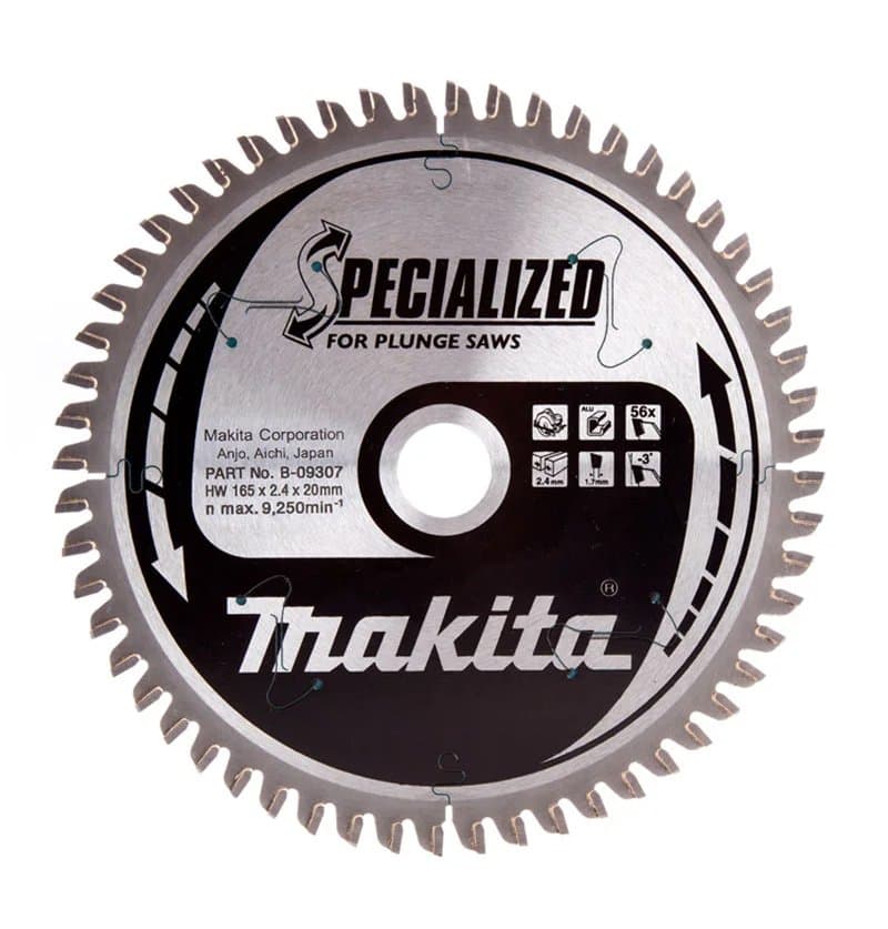 MAKITA B-09307 DAİRE TESTERE 165X56DİŞ MAAB09307