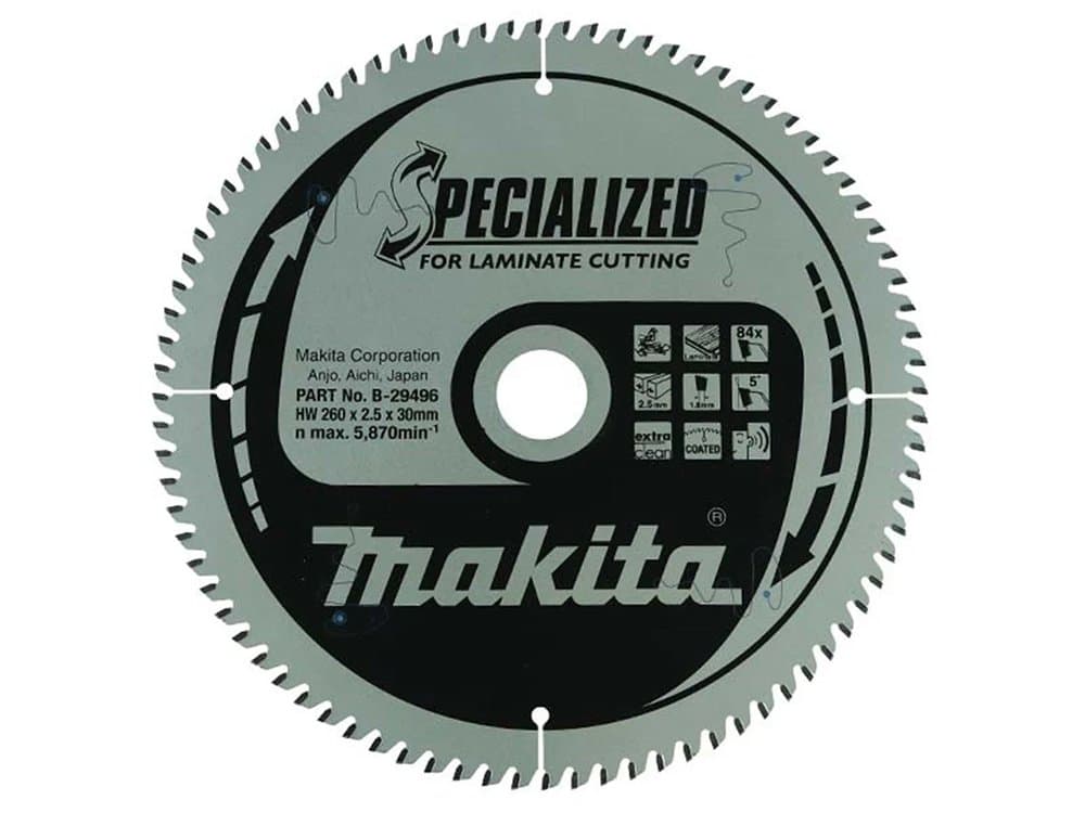 Makita LAMİNANT KESİM DAİRE TESTERE 260x84 DİŞ MAAB29496