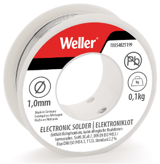 Weller EL99/1 KURŞUNSUZ LEHİM TELİ 25GR COOT0054025099