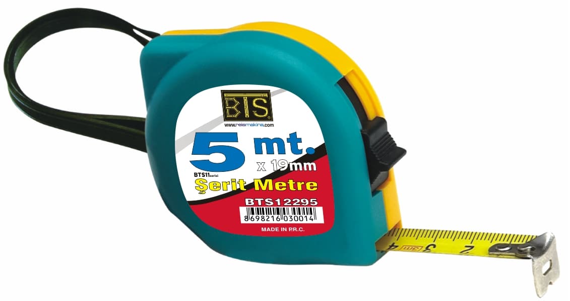 Bts BTS11 SERİSİ ŞERİT METRE 7.5 mt x 25mm BTS12297