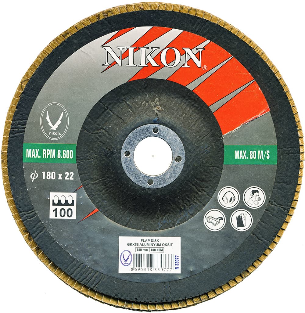 Nikon FLAP DİSK 115 mm 120 KUM NIK33059