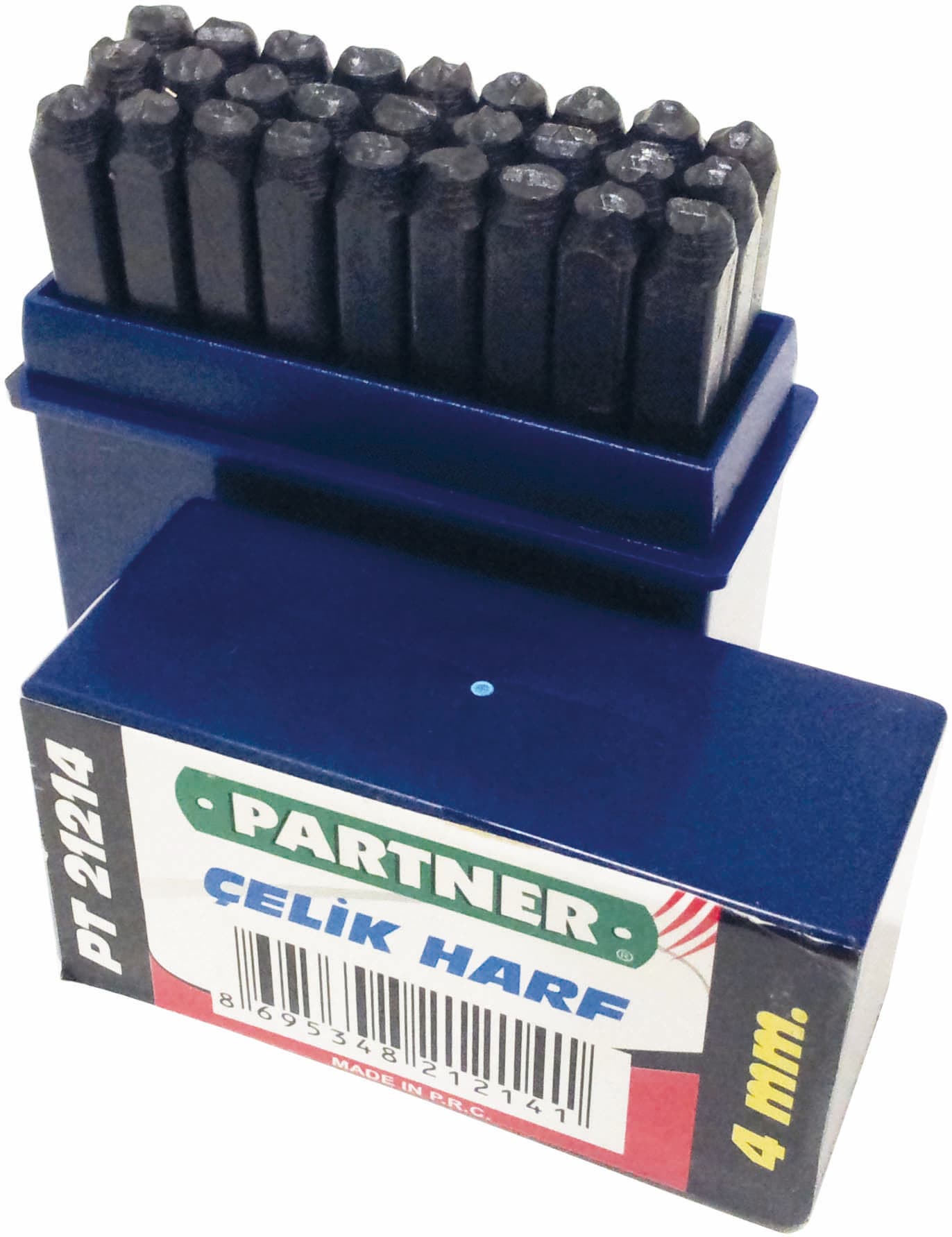 ÇELİK HARF 27 PARÇA 10 mm