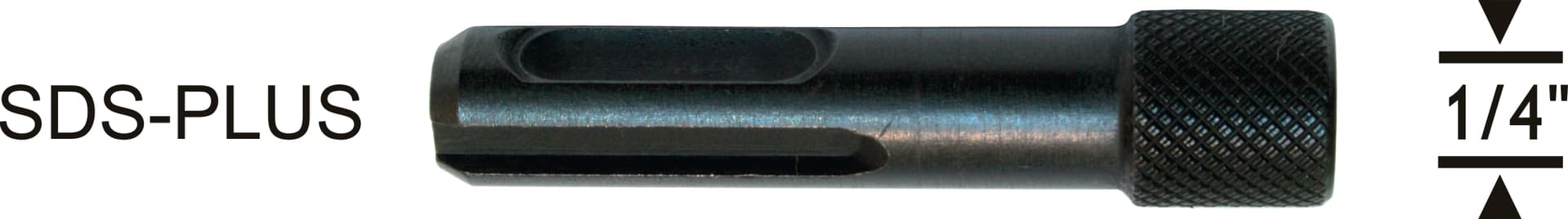SDS - PLUS ADAPTÖRÜ 55mmx1/4"