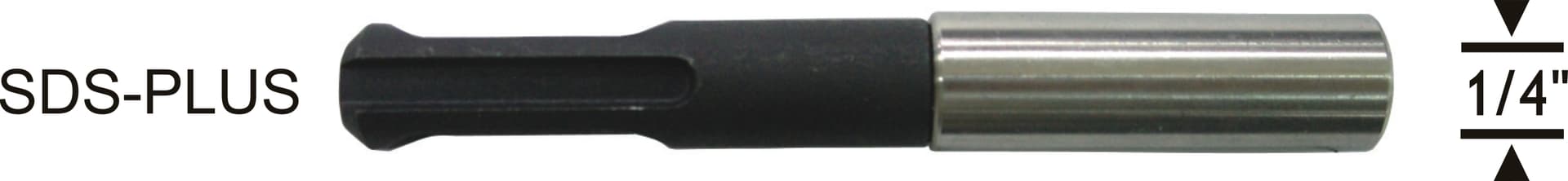 SDS  -  PLUS ADAPTÖRÜ 7mmx 1/4"