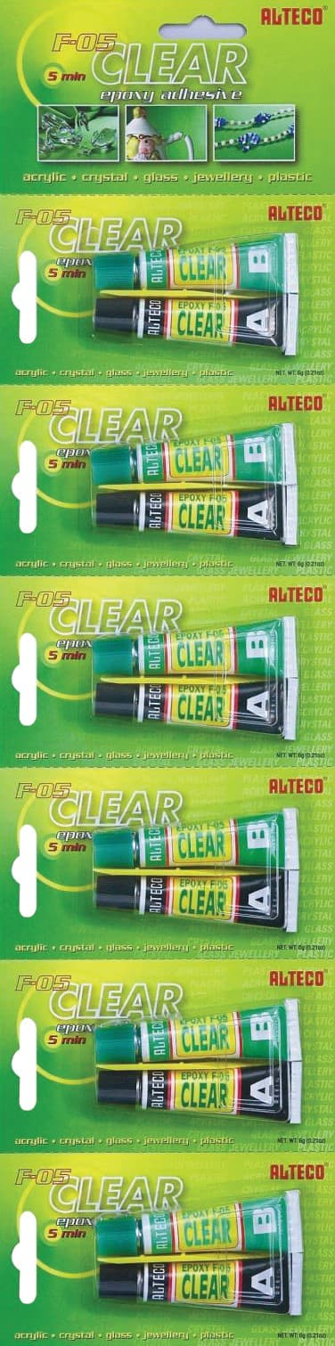 Alteco ŞEFFAF EPOKSİ 6 gr ALTECOF05-6G-SET