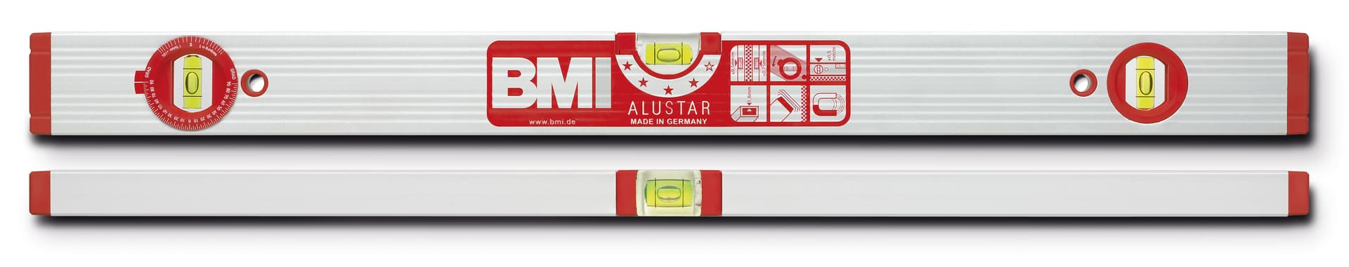 BMI ALUSTAR 691W60 ALÜMİNYUM AÇILI SU TERAZİSİ 60cm BMI691W060