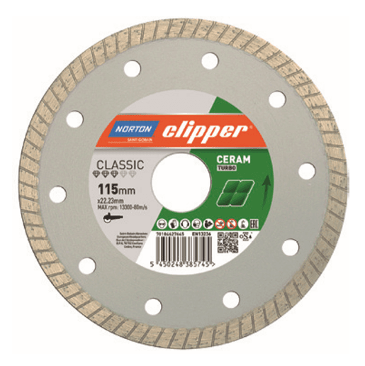 Clipper CLASSIC CERAM TURBO TESTERE 115 mm CLIC.CERAMTURBO115