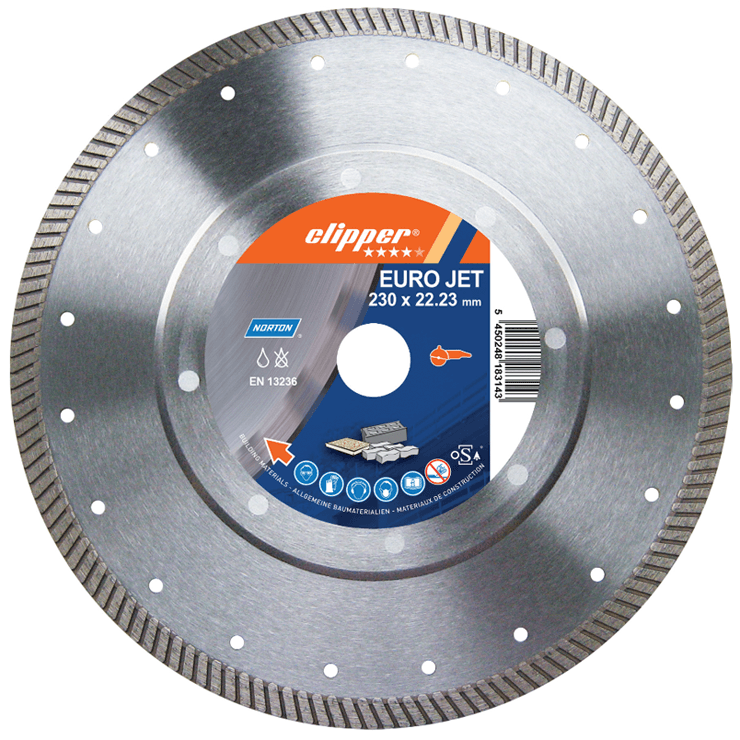 Clipper PRO UNIVERSAL TURBO TESTERE 125 mm CLIEUROJET125