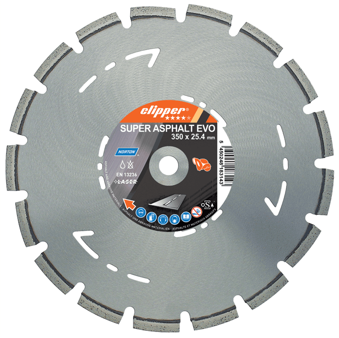 Clipper PRO ASPHALT TESTERE 300 mm CLISUPASFALT300EVO