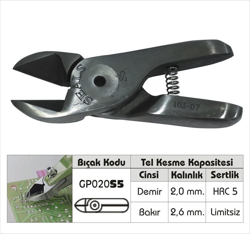Gison YAN KESKİ YEDEĞ 020S5 GISON GP020S5