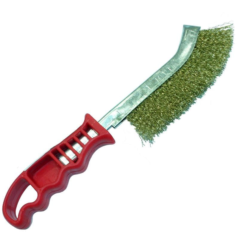 Hawk PLASTİK SAPLI EL TİPİ FIRÇA (SARI TELLİ) HAWK10151