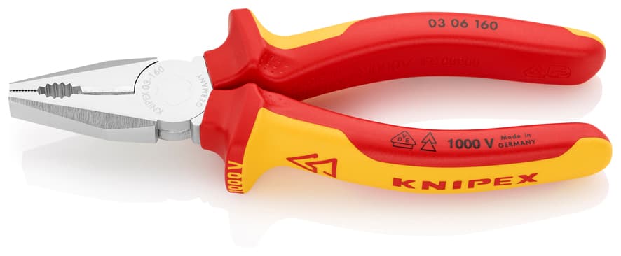 Knipex VDE KOMBİNE PENSE 160 mm KNI0306160
