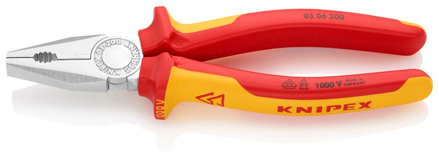 Knipex VDE KOMBİNE PENSE 200 mm KNI0306200