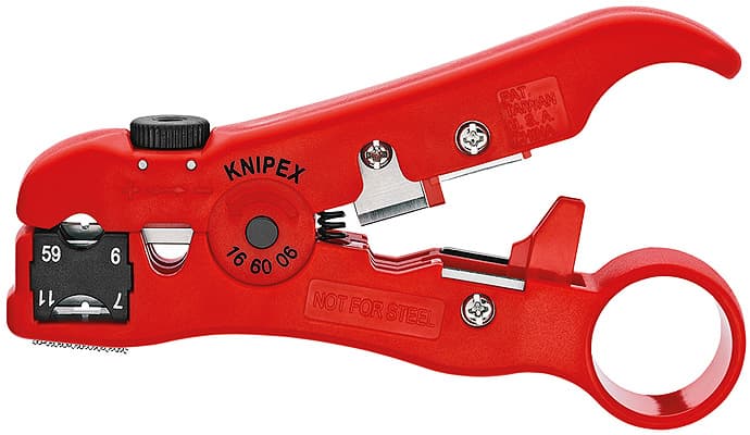 Knipex COAX KABLO SIYIRMA ALETİ KNI166006SB