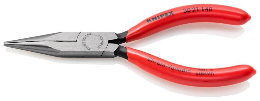 Knipex YASSI AĞIZ UZUN KARGABURUN 140 mm KNI3021140