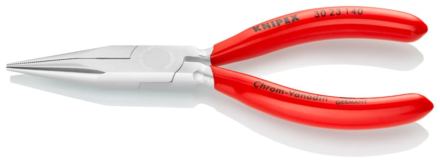 Knipex YASSI AĞIZ UZUN KARGABURUN 140 mm KNI3023140