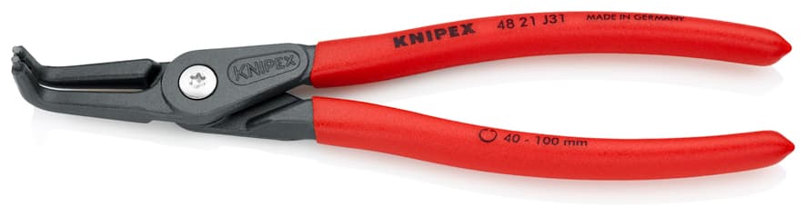 Knipex AĞIR HİZMET İÇ SEGMAN PENSİ 210 mm KNI4821J31