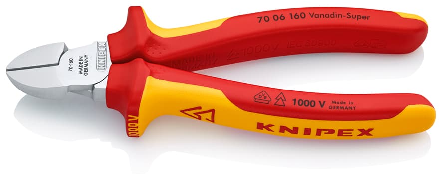 KNIPEX 70 06 160 VDE YAN KESKİ KNI7006160