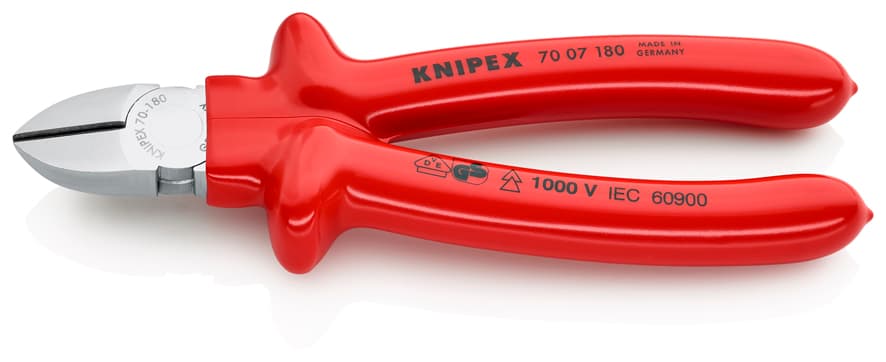 Knipex YAN KESKİ 180 mm KNI7007180