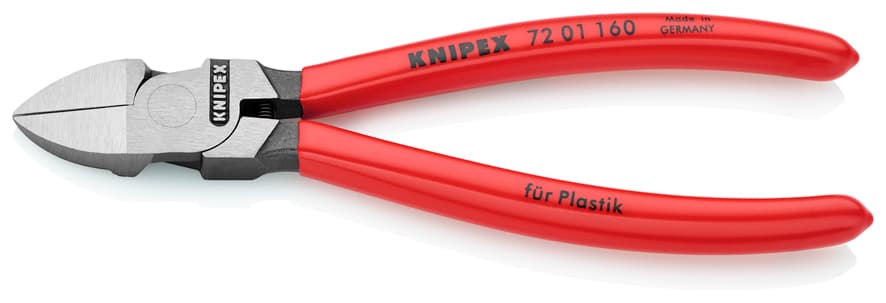 Knipex PLASTİK YAN KESKİ 160 mm KNI7201160