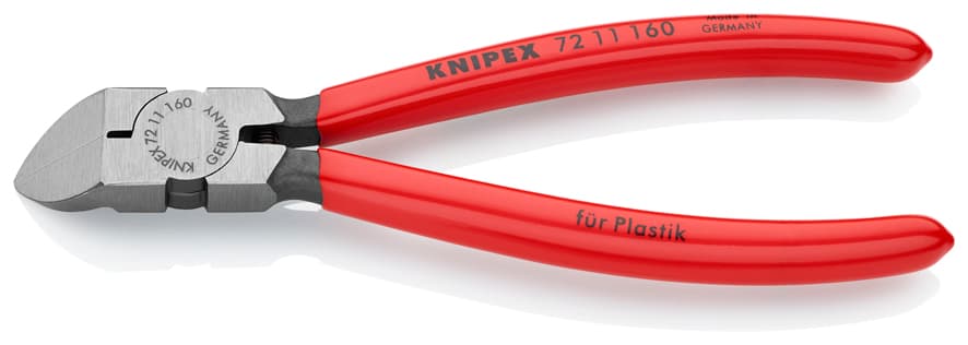 Knipex PLASTİK YAN KESKİ 160 mm KNI7211160