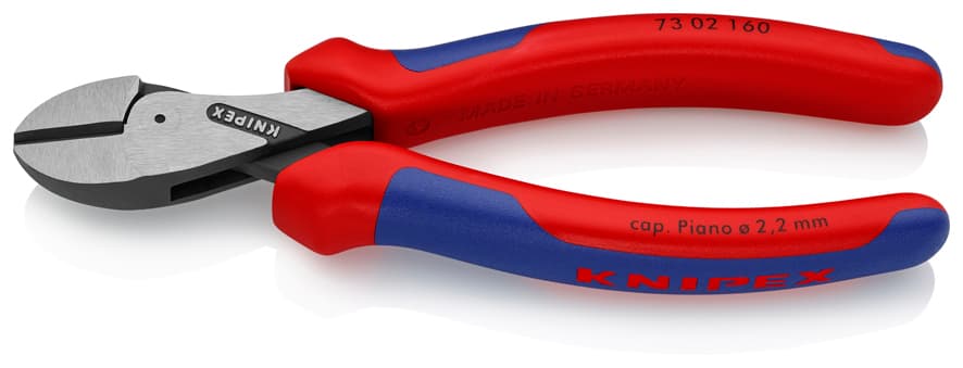 Knipex X - CUT YÜKSEK PERFORMANSLI HAFİF YAN KESKİ 160 mm KNI7302160