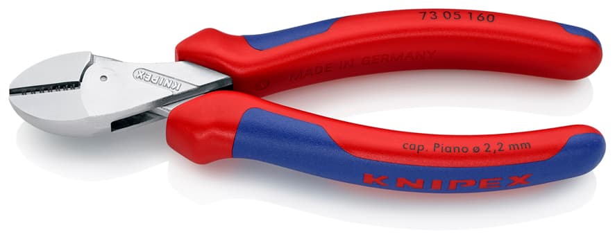 Knipex X - CUT YÜKSEK PERFORMANSLI HAFİF YAN KESKİ 160 mm KNI7305160